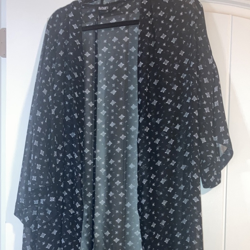 Ana A.n.a. new approach 2x long cover up cardigan